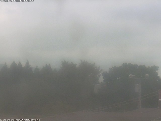 Matsuyama Cam1 snow cam captured at 6 October 2026 at 10:44 am GMT+9