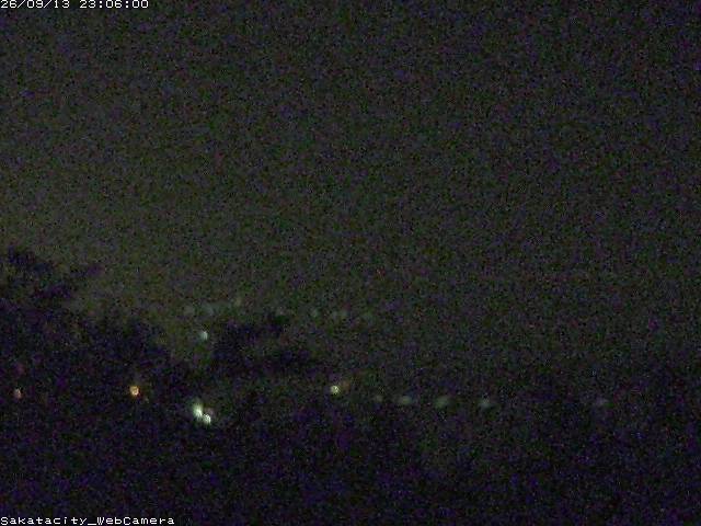 Matsuyama Cam2 snow cam captured at 13 September 2026 at 11:51 pm GMT+9