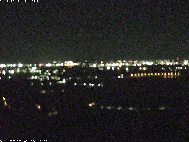 Matsuyama Cam2 snow cam captured at 18 September 2026 at 11:08 pm GMT+9