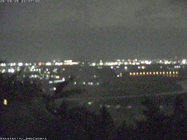 Matsuyama Cam2 snow cam captured at 28 September 2026 at 11:00 pm GMT+9