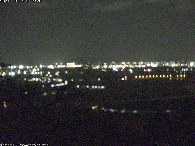 Matsuyama Cam2 snow cam captured at 1 October 2026 at 11:00 pm GMT+9