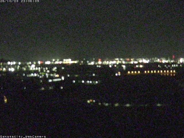 Matsuyama Cam2 snow cam captured at 3 October 2026 at 11:35 pm GMT+9