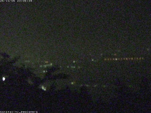 Matsuyama Cam2 snow cam captured at 5 October 2026 at 11:31 pm GMT+9