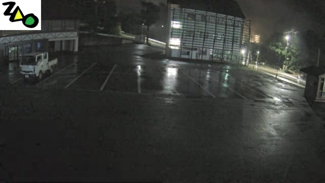 Zao Onsen Central Ropeway Car Park 1 snow cam captured at 15 September 2026 at 11:03 pm GMT+9