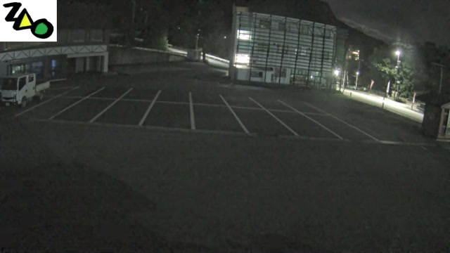 Zao Onsen Central Ropeway Car Park 1 snow cam captured at 23 September 2026 at 11:37 pm GMT+9