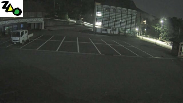 Zao Onsen Central Ropeway Car Park 1 snow cam captured at 25 September 2026 at 11:45 pm GMT+9