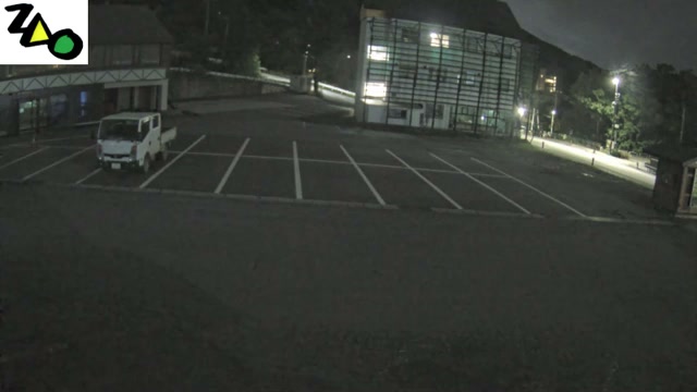 Zao Onsen Central Ropeway Car Park 1 snow cam captured at 26 September 2026 at 11:10 pm GMT+9