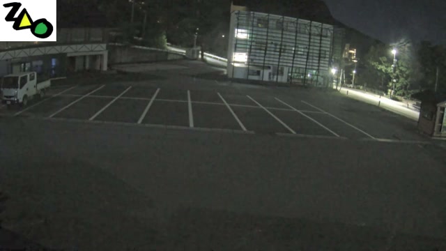 Zao Onsen Central Ropeway Car Park 1 snow cam captured at 29 September 2026 at 10:59 pm GMT+9
