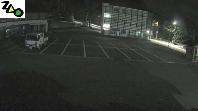 Zao Onsen Central Ropeway Car Park 1 snow cam captured at 2 October 2026 at 11:47 pm GMT+9