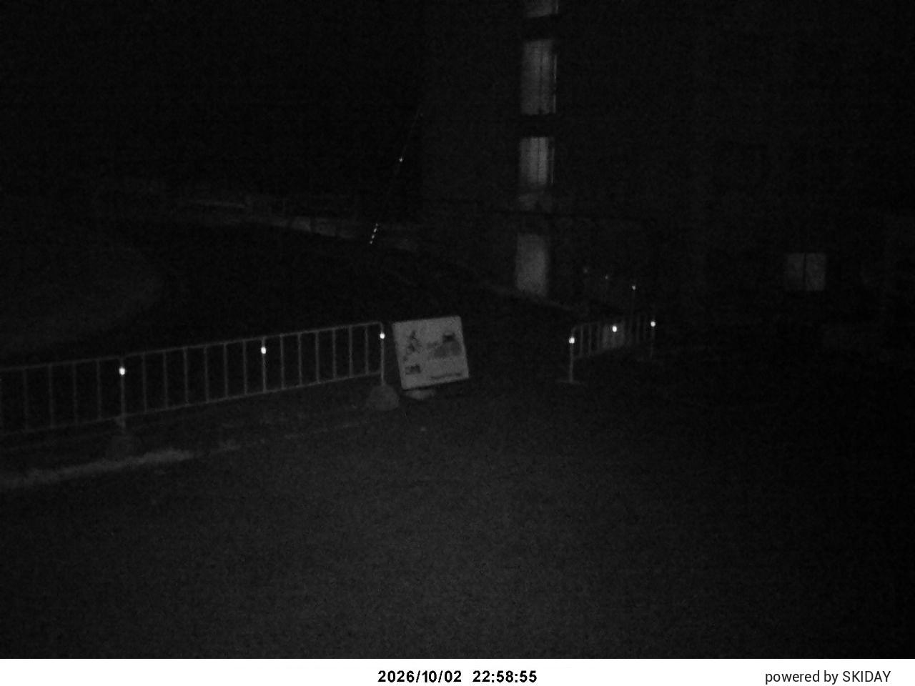 Nango Cam 1 snow cam captured at 2 October 2026 at 11:47 pm GMT+9