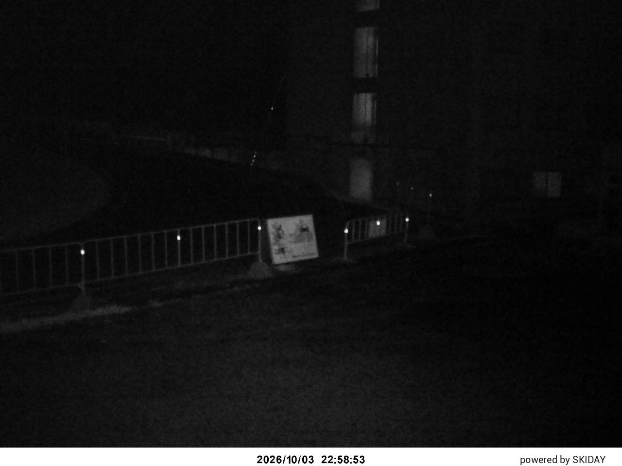 Nango Cam 1 snow cam captured at 3 October 2026 at 11:36 pm GMT+9
