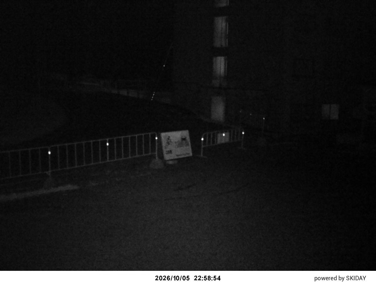 Nango Cam 1 snow cam captured at 5 October 2026 at 11:31 pm GMT+9
