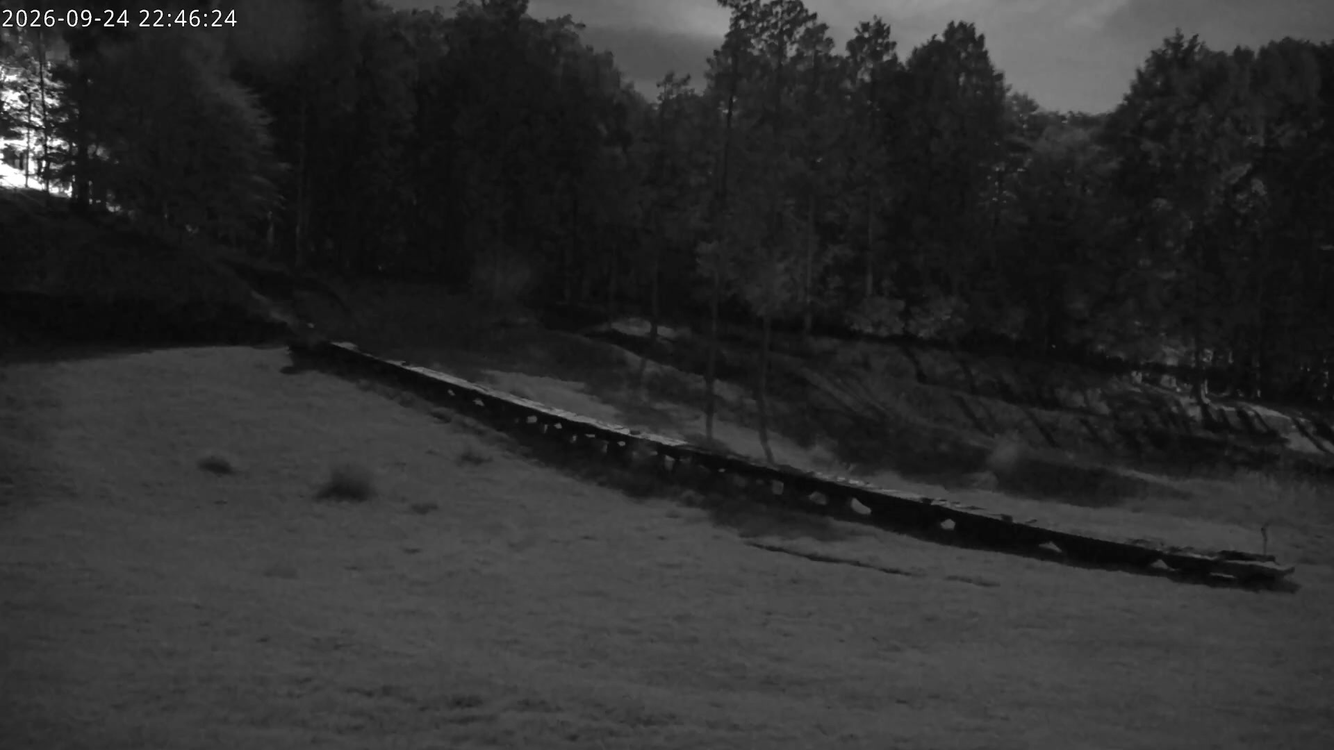 Hunter KIDS PARK snow cam captured at 24 September 2026 at 11:39 pm GMT+9