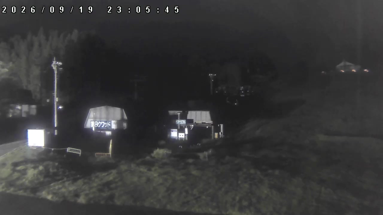 Hodaigi Family Slope snow cam captured at 19 September 2026 at 11:30 pm GMT+9