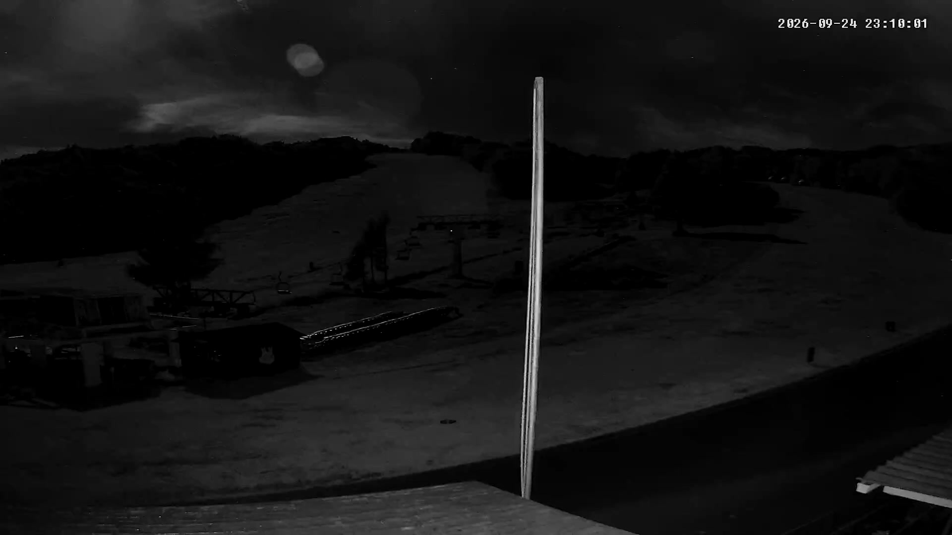 Katashina Front Slope snow cam captured at 24 September 2026 at 11:49 pm GMT+9