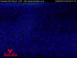 Kawaba Base snow cam captured at 12 September 2026 at 11:26 pm GMT+9