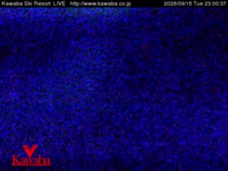Kawaba Base snow cam captured at 15 September 2026 at 11:56 pm GMT+9