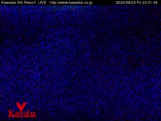 Kawaba Base snow cam captured at 25 September 2026 at 11:13 pm GMT+9