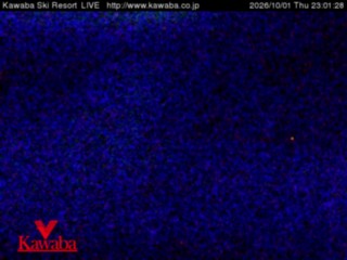 Kawaba Base snow cam captured at 1 October 2026 at 11:59 pm GMT+9