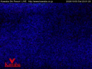 Kawaba Base snow cam captured at 3 October 2026 at 11:29 pm GMT+9