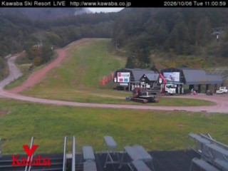 Kawaba Base snow cam captured at 6 October 2026 at 11:33 am GMT+9