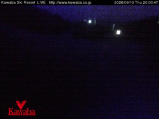 Kawaba Mid-Mountain snow cam captured at 10 September 2026 at 11:34 pm GMT+9
