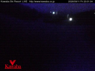 Kawaba Mid-Mountain snow cam captured at 11 September 2026 at 11:01 pm GMT+9