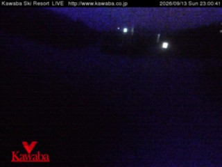Kawaba Mid-Mountain snow cam captured at 13 September 2026 at 11:49 pm GMT+9