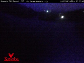 Kawaba Mid-Mountain snow cam captured at 14 September 2026 at 11:31 pm GMT+9