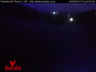 Kawaba Mid-Mountain snow cam captured at 15 September 2026 at 11:56 pm GMT+9