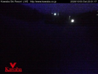 Kawaba Mid-Mountain snow cam captured at 3 October 2026 at 11:29 pm GMT+9
