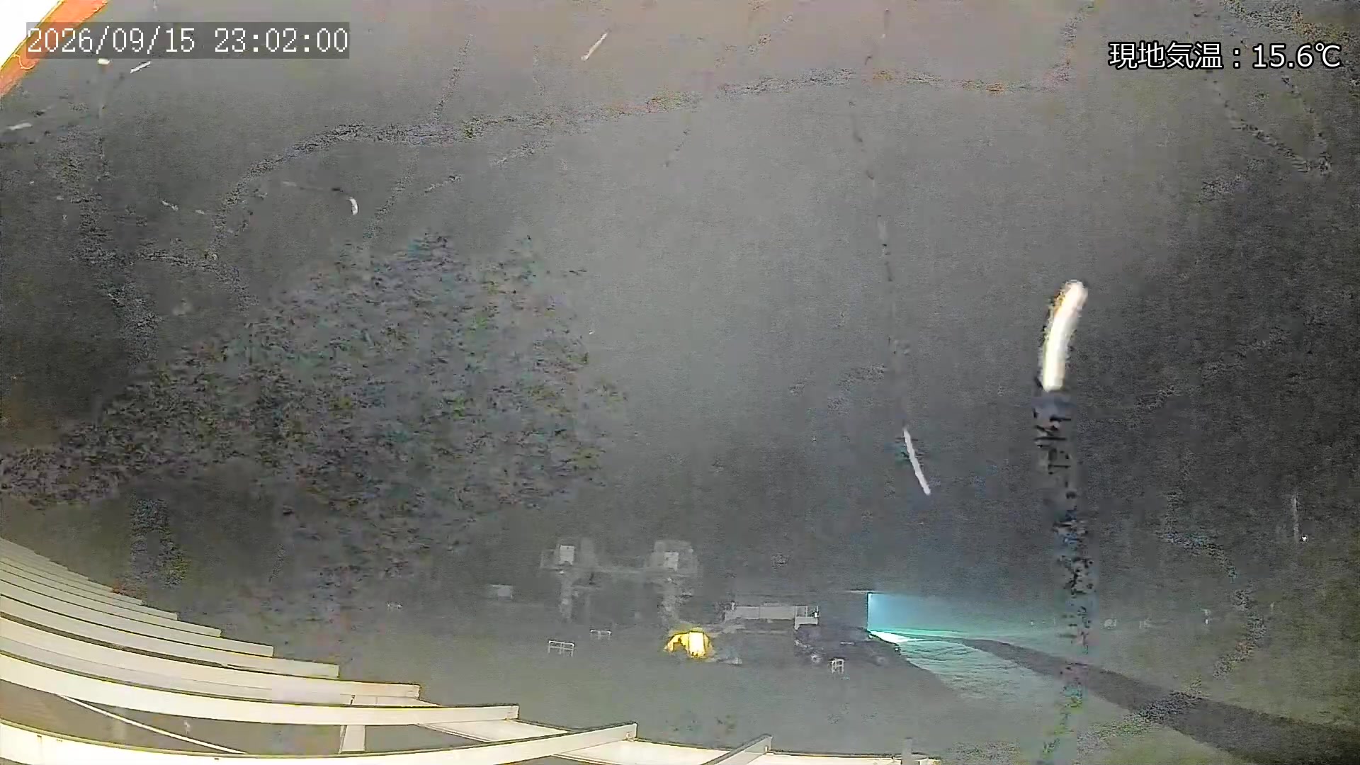 Marunuma Kogen Violet Course · 1,500m snow cam captured at 15 September 2026 at 11:57 pm GMT+9