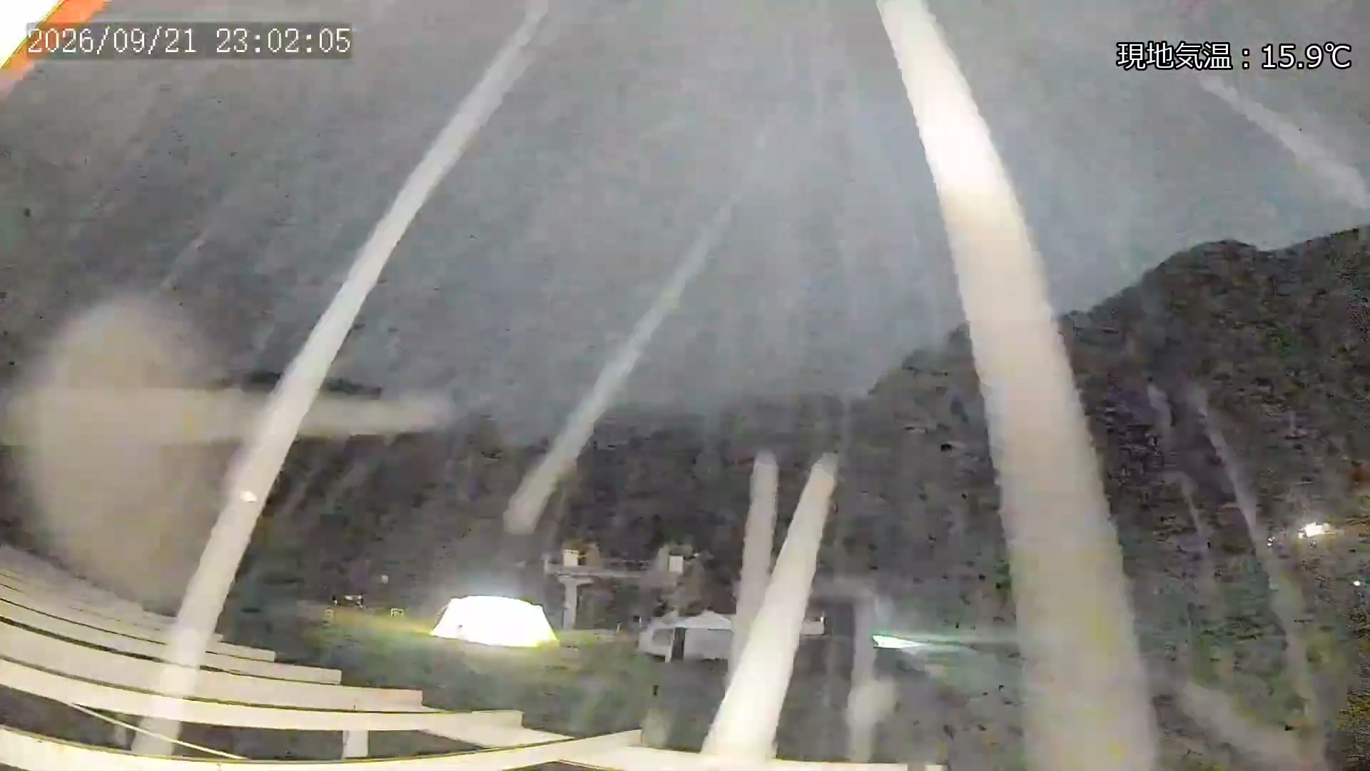 Marunuma Kogen Violet Course · 1,500m snow cam captured at 21 September 2026 at 11:36 pm GMT+9