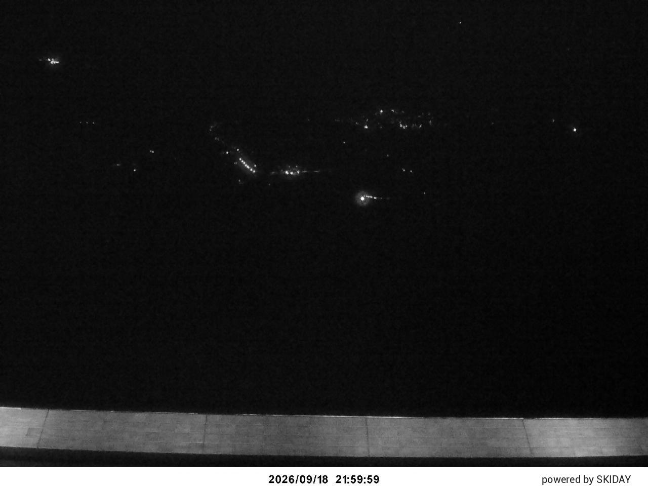 Akakura Kanko Akakan Live Camera snow cam captured at 18 September 2026 at 11:03 pm GMT+9
