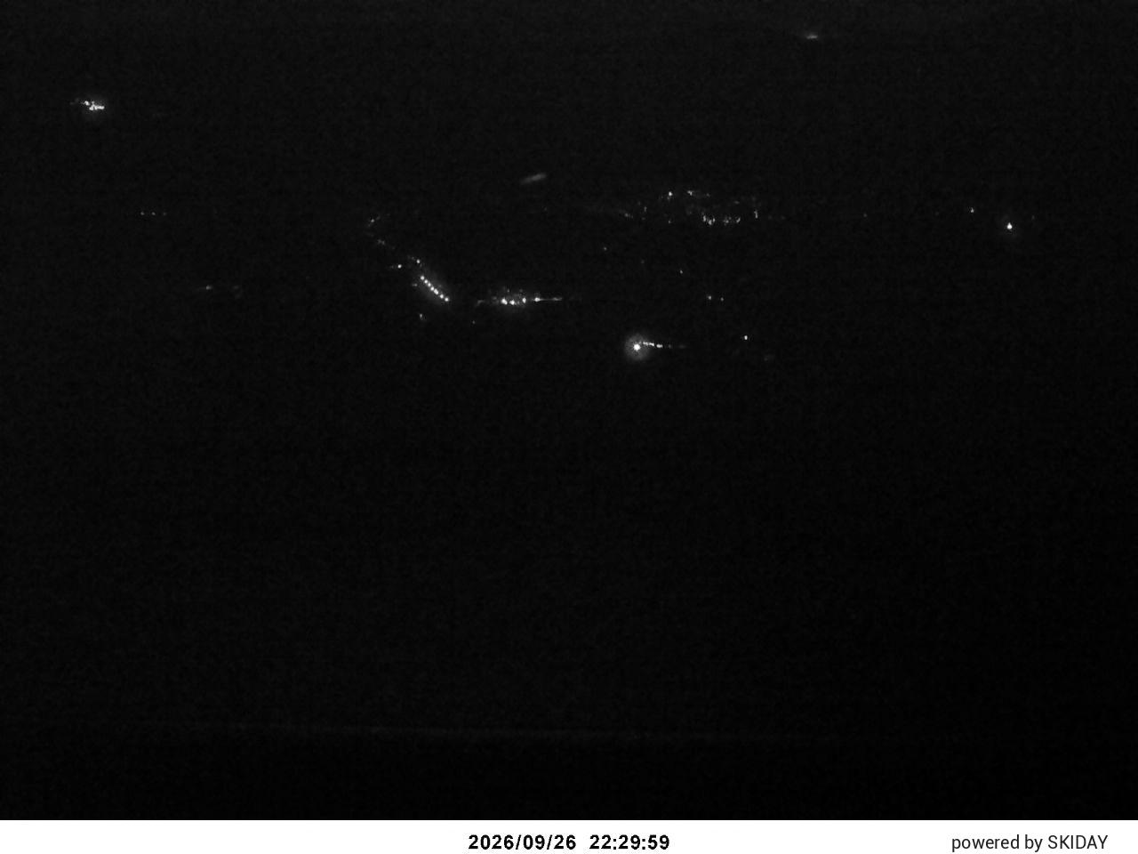 Akakura Kanko Akakan Live Camera snow cam captured at 26 September 2026 at 11:10 pm GMT+9