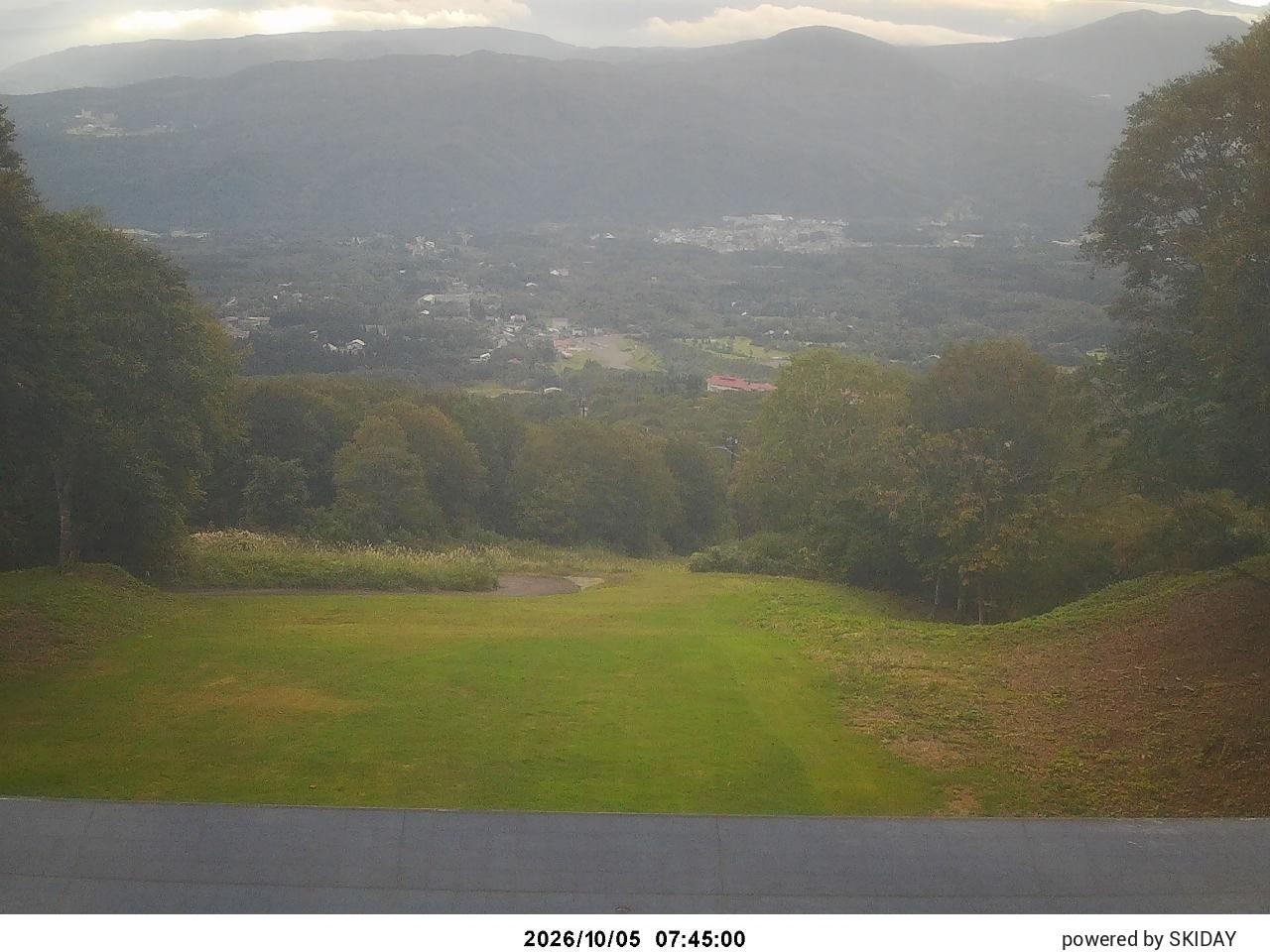 Akakura Kanko Akakan Live Camera snow cam captured at 5 October 2026 at 8:36 am GMT+9