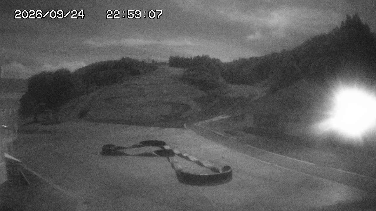Gala Yuzawa Central Area [Melody Course] snow cam captured at 24 September 2026 at 11:38 pm GMT+9