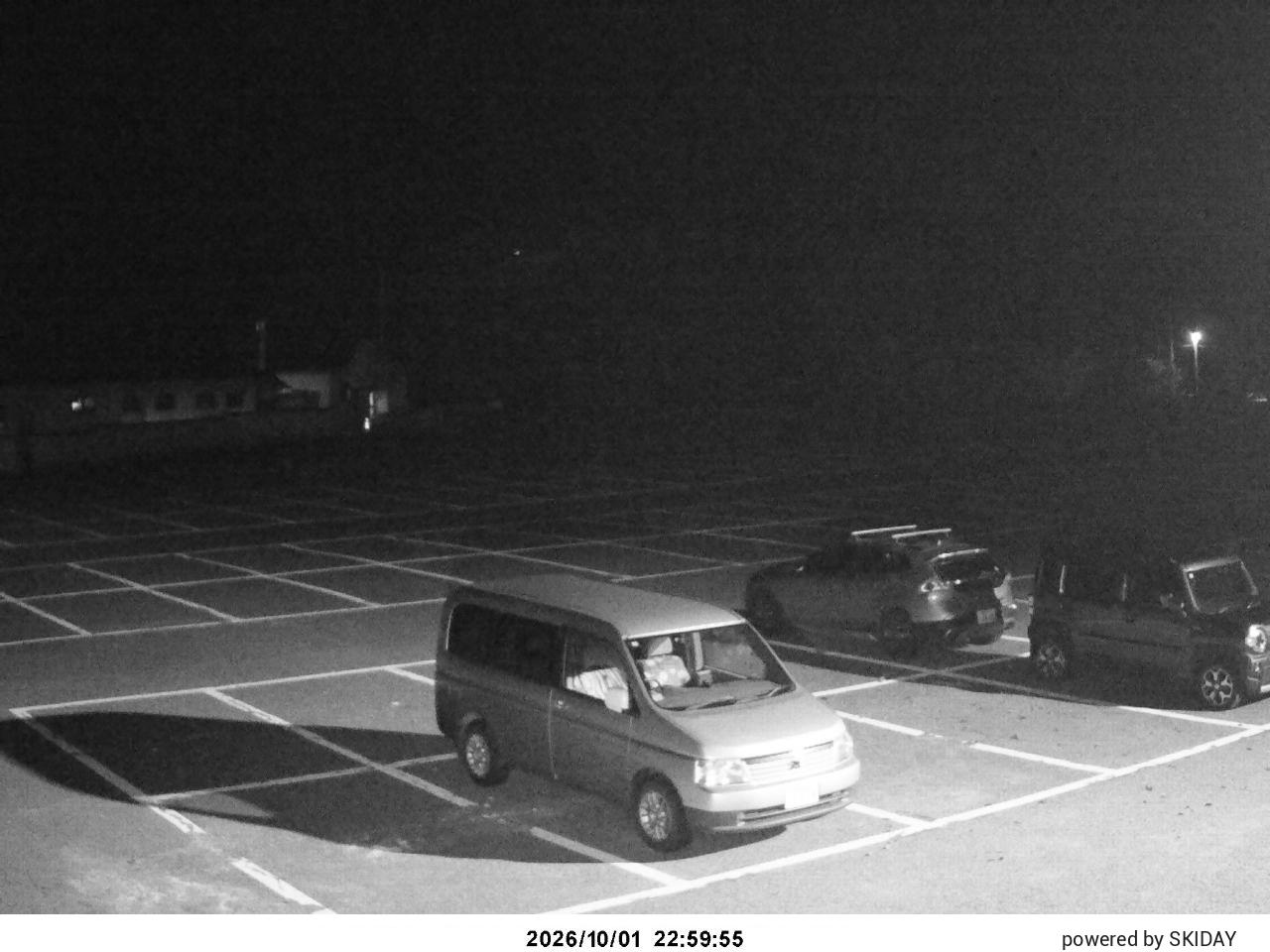 Kandatsu Upper Castor snow cam captured at 1 October 2026 at 11:47 pm GMT+9