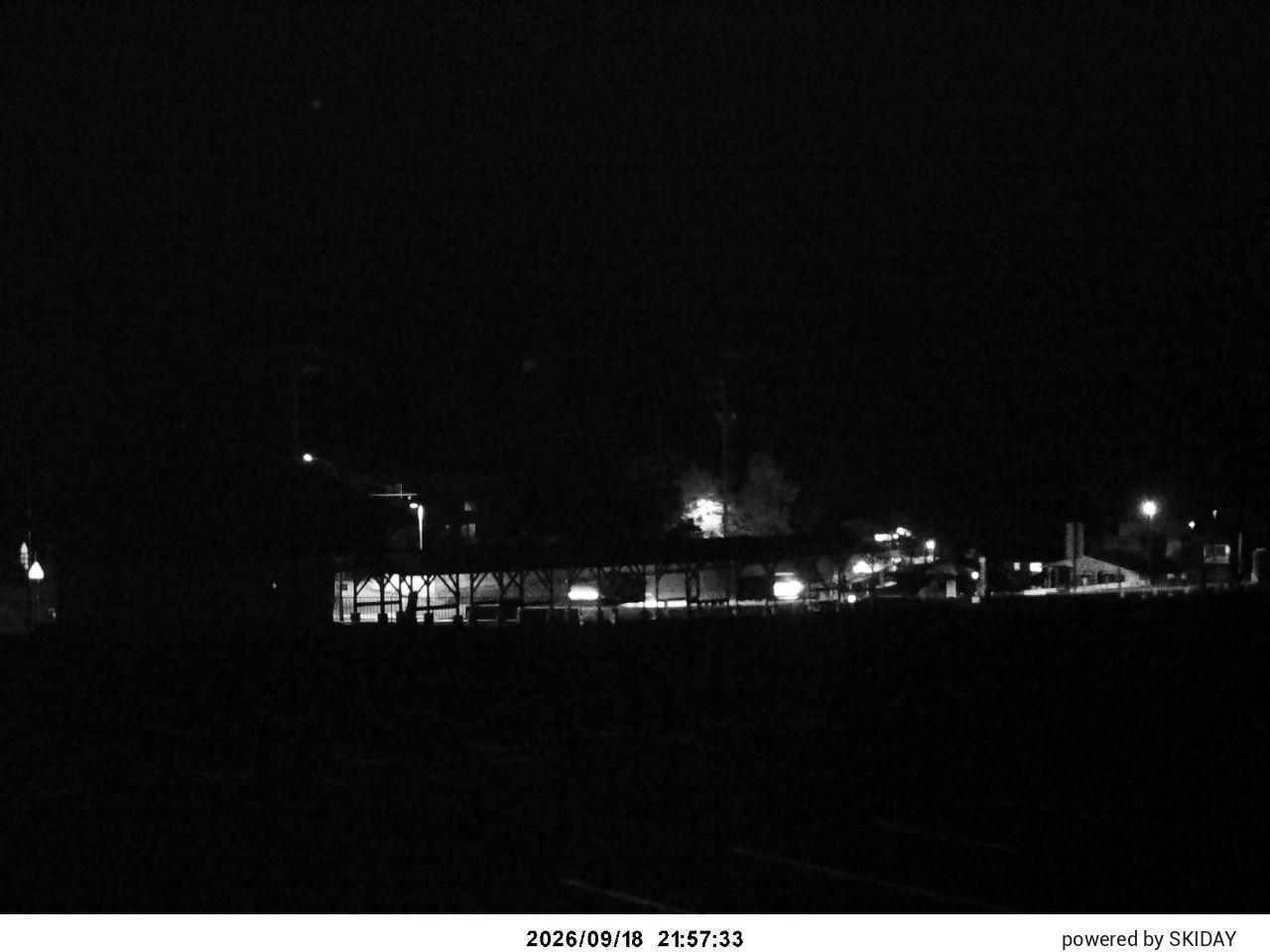 Kandatsu C Lift Summit snow cam captured at 18 September 2026 at 11:05 pm GMT+9