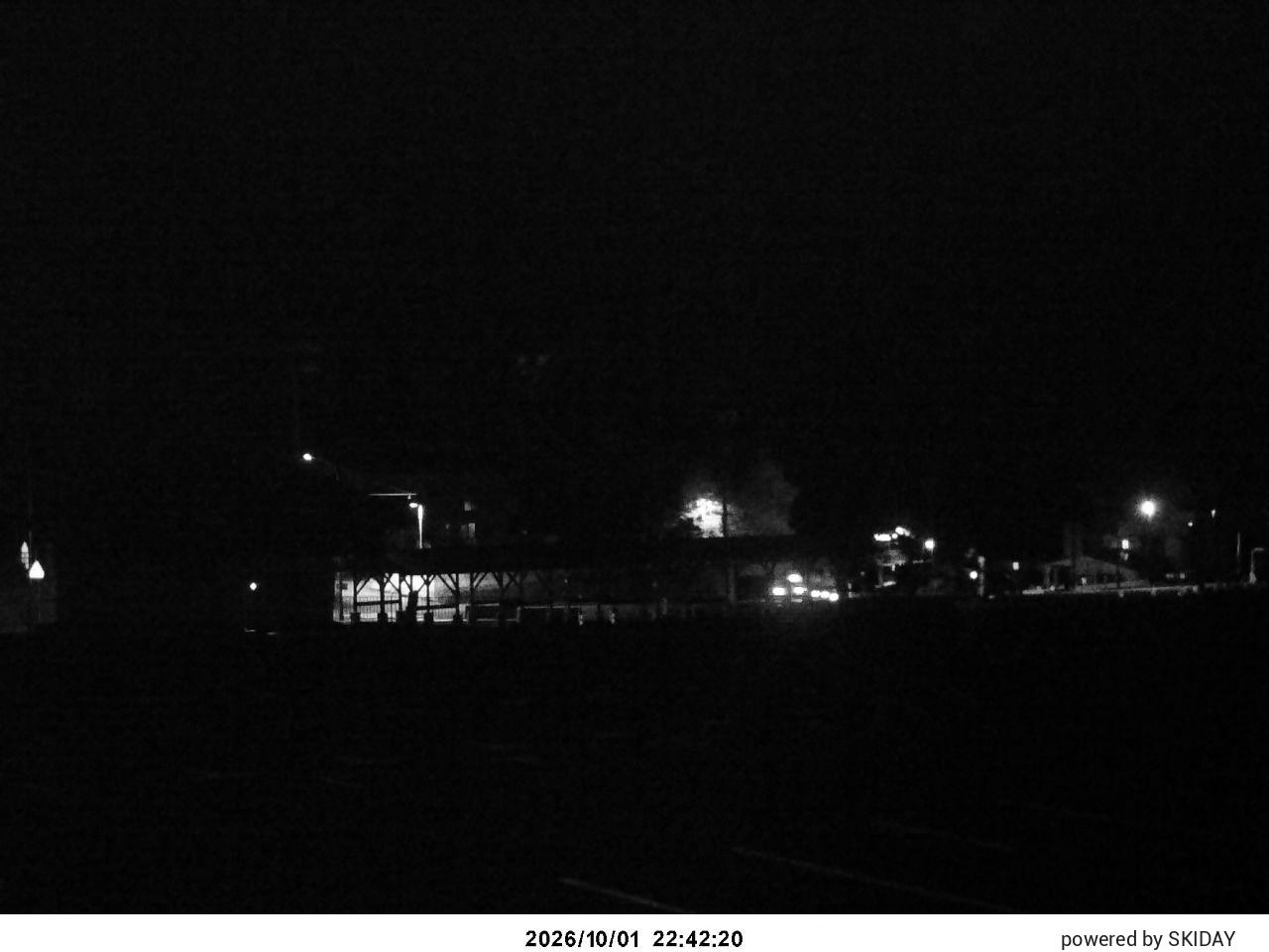 Kandatsu C Lift Summit snow cam captured at 1 October 2026 at 11:47 pm GMT+9
