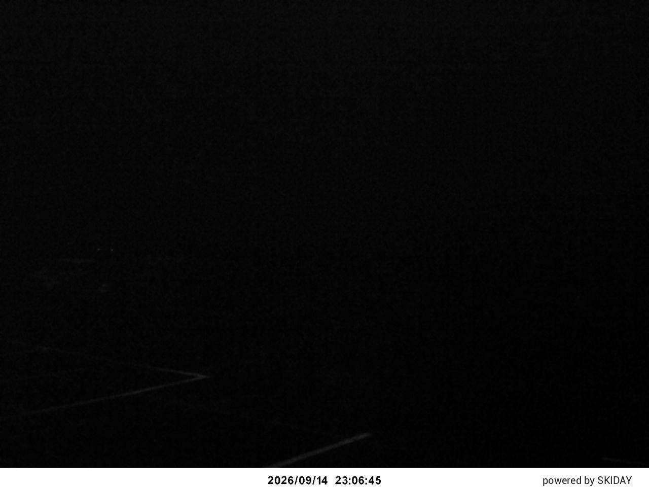 Kandatsu KSR National Highway Entrance snow cam captured at 14 September 2026 at 11:31 pm GMT+9