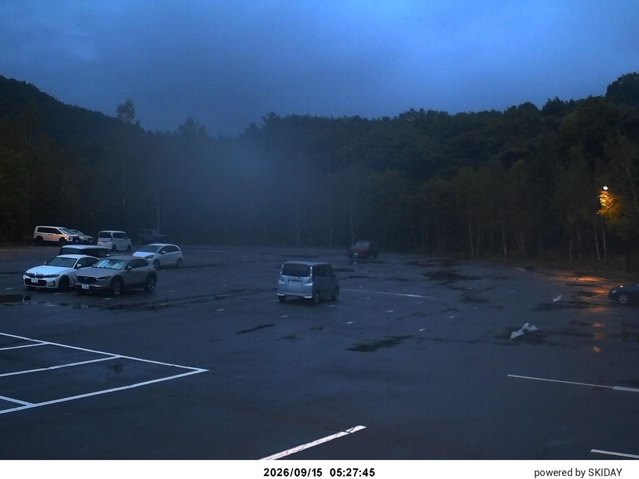 Kandatsu KSR National Highway Entrance snow cam captured at 15 September 2026 at 6:38 am GMT+9