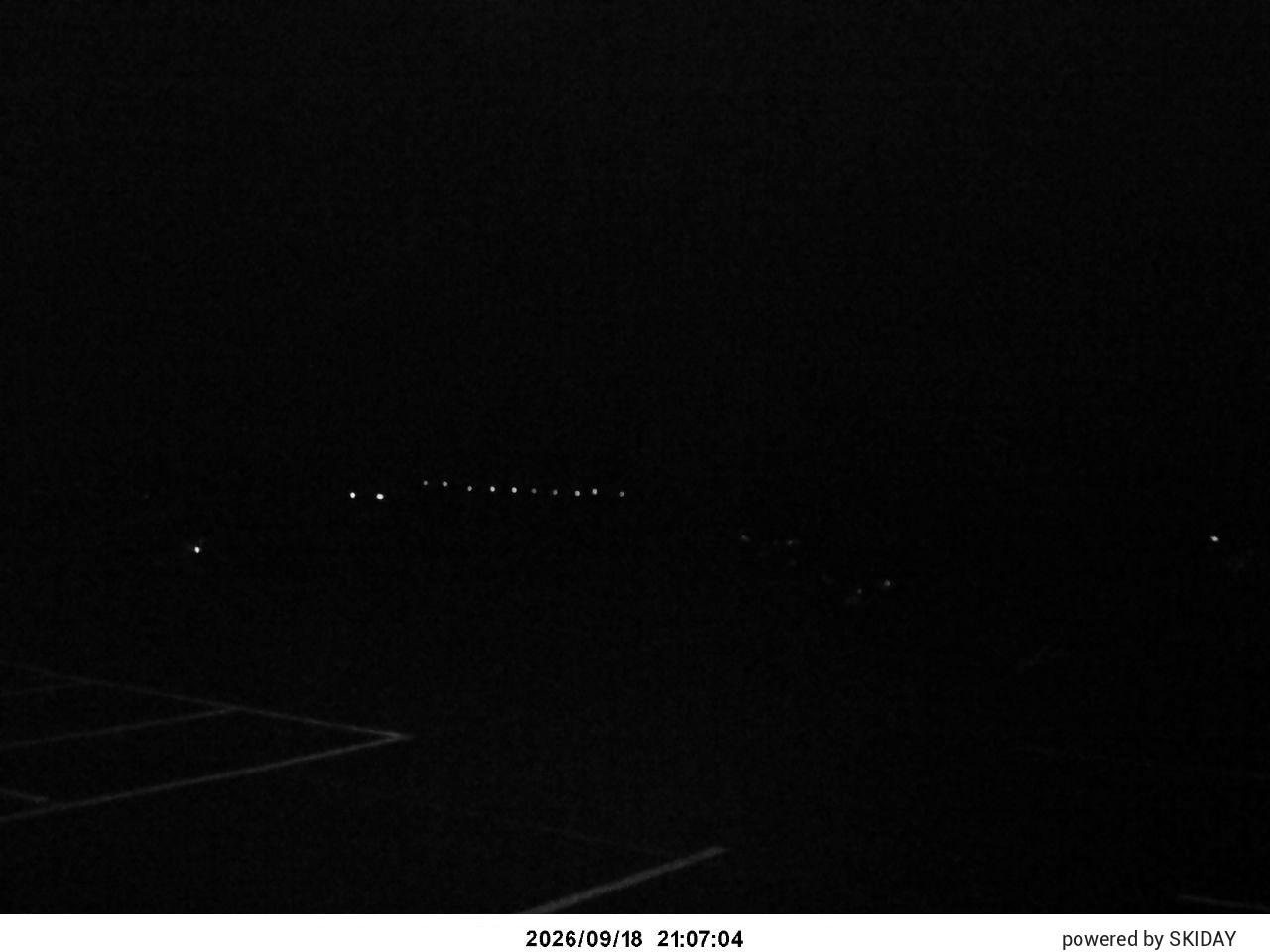 Kandatsu KSR National Highway Entrance snow cam captured at 18 September 2026 at 10:04 pm GMT+9