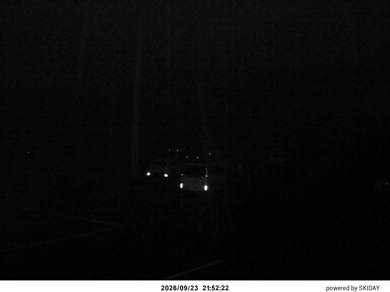 Kandatsu KSR National Highway Entrance snow cam captured at 23 September 2026 at 11:04 pm GMT+9