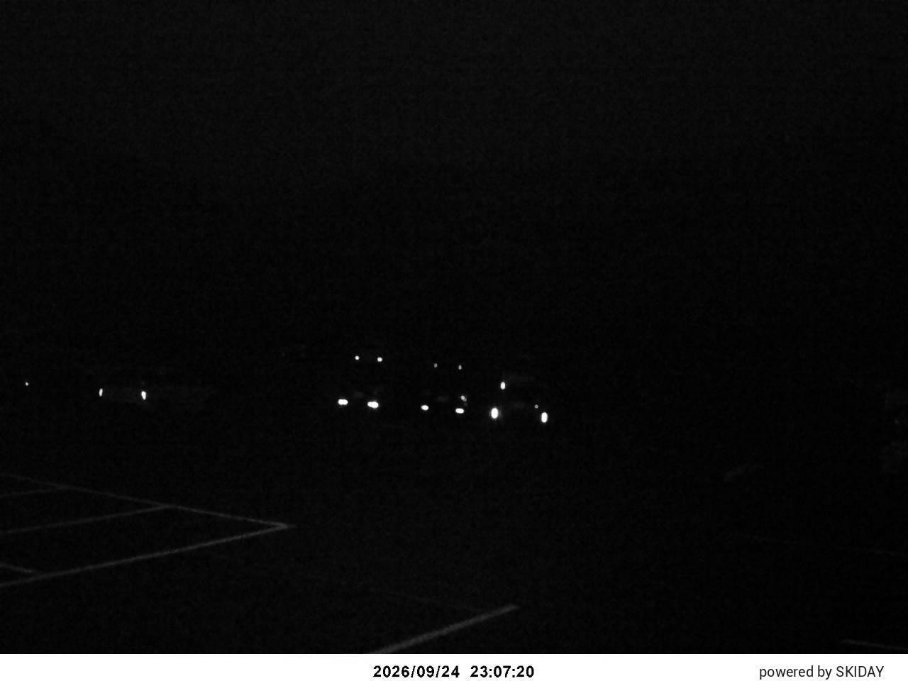 Kandatsu KSR National Highway Entrance snow cam captured at 24 September 2026 at 11:28 pm GMT+9