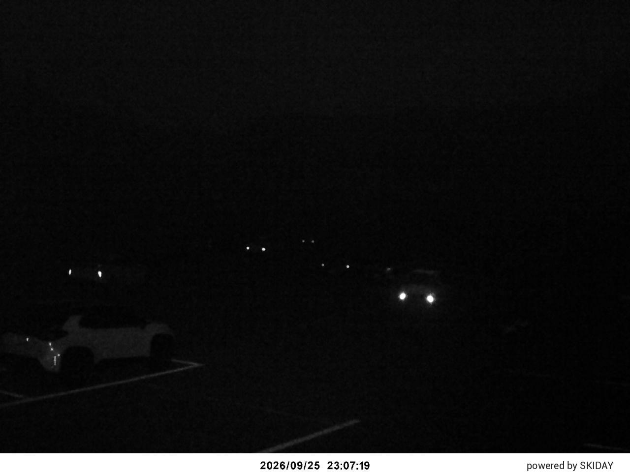 Kandatsu KSR National Highway Entrance snow cam captured at 25 September 2026 at 11:52 pm GMT+9