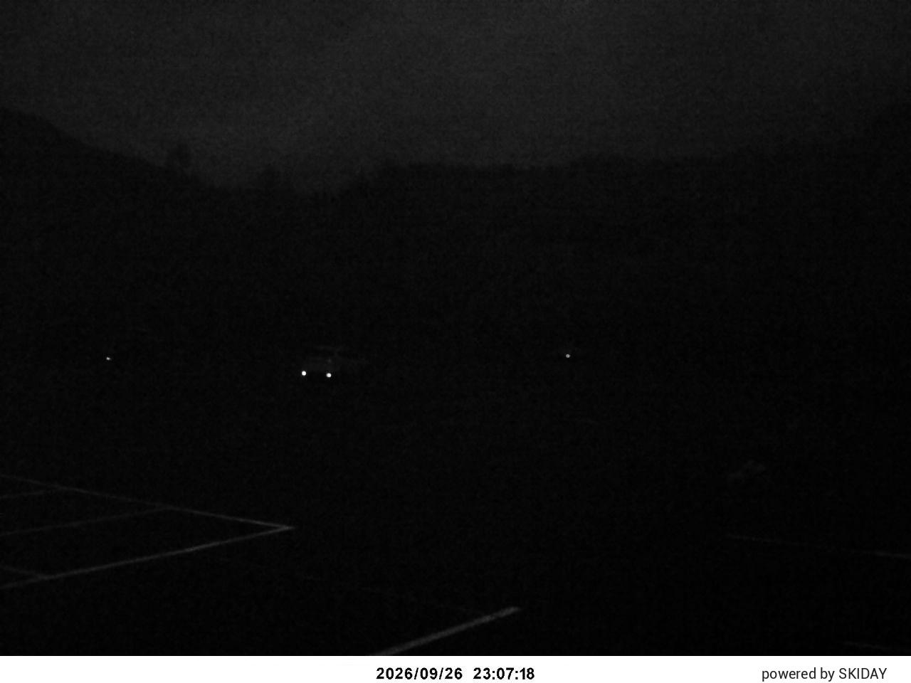 Kandatsu KSR National Highway Entrance snow cam captured at 26 September 2026 at 11:14 pm GMT+9