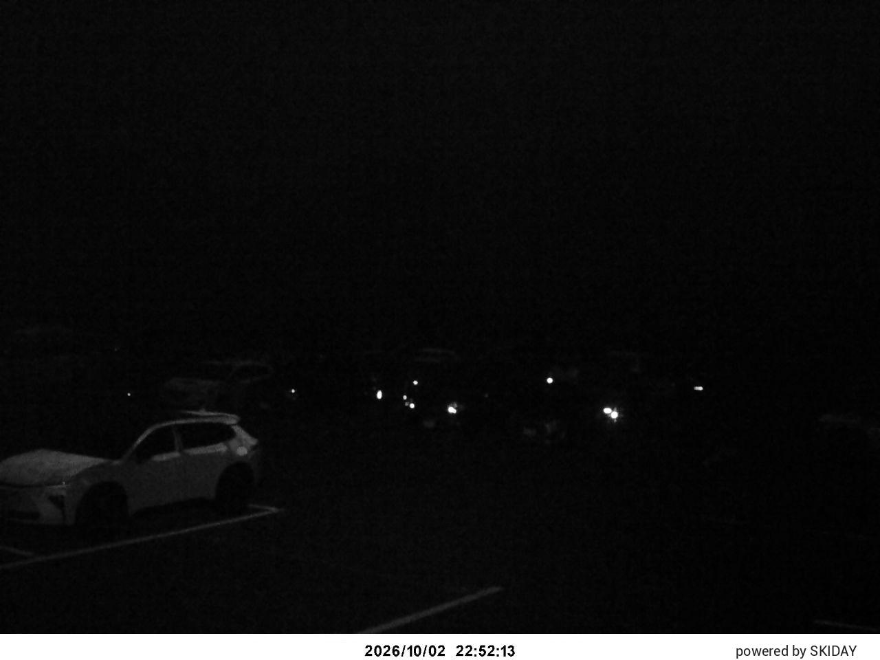 Kandatsu KSR National Highway Entrance snow cam captured at 2 October 2026 at 11:29 pm GMT+9