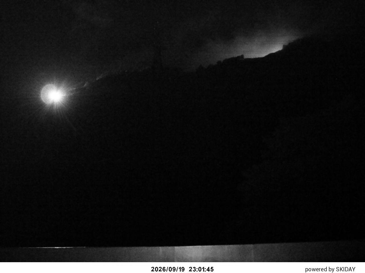 Naeba Takenohira Slope snow cam captured at 19 September 2026 at 11:35 pm GMT+9
