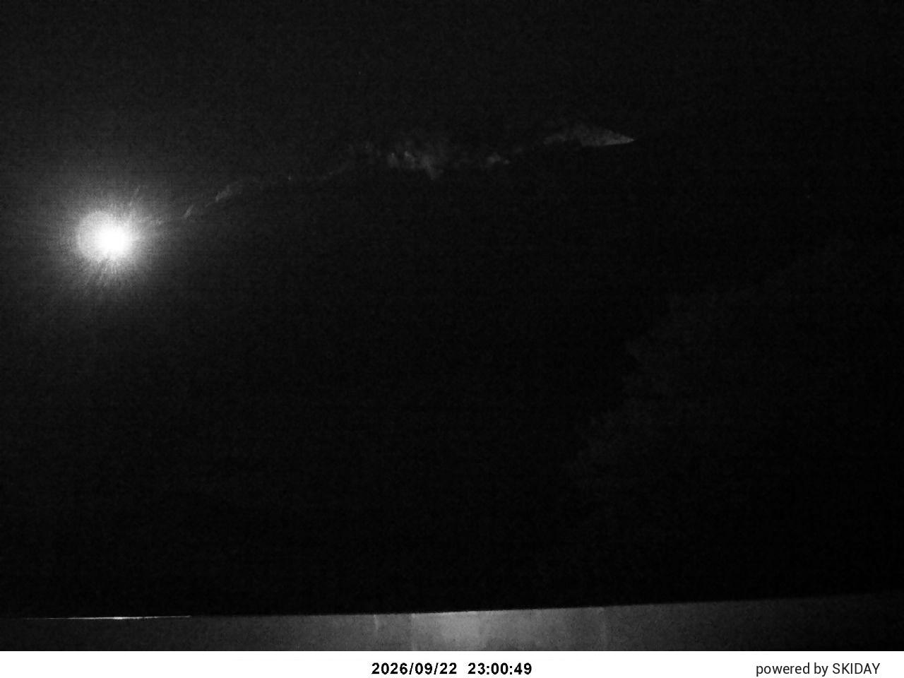 Naeba Takenohira Slope snow cam captured at 22 September 2026 at 11:06 pm GMT+9